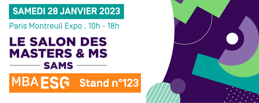 salon - SAMS - MBA ESG école de commerce à Paris
