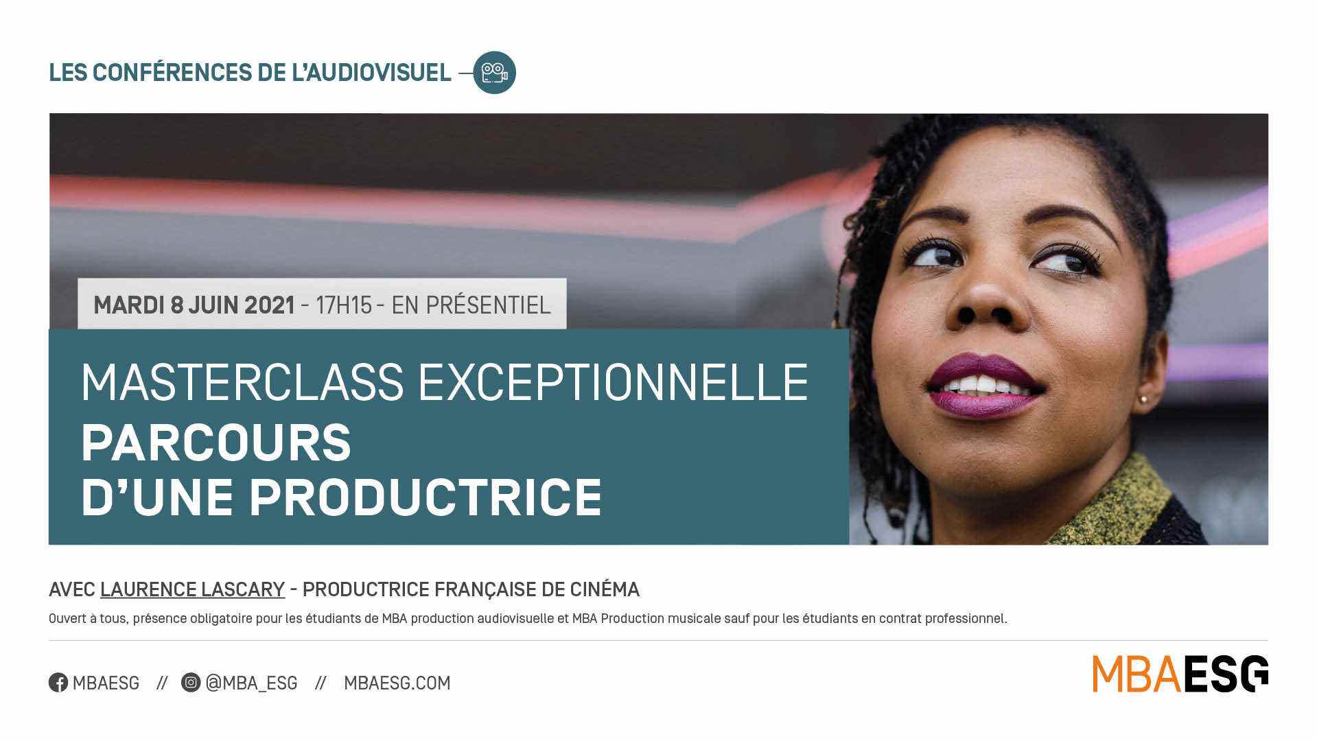 Master Class avec Laurence Lascary