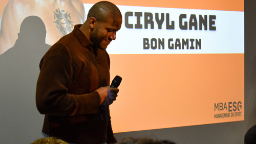 Conférences MBA Management du sport - Cyril Gane