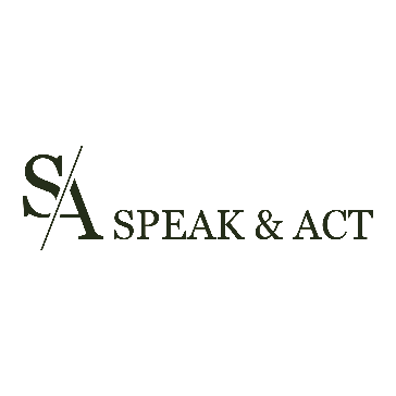 logo speak and act - MBA ESG
