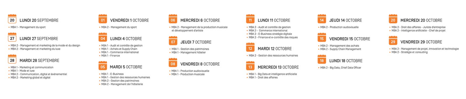 Rentrées Octobre MBA ESG