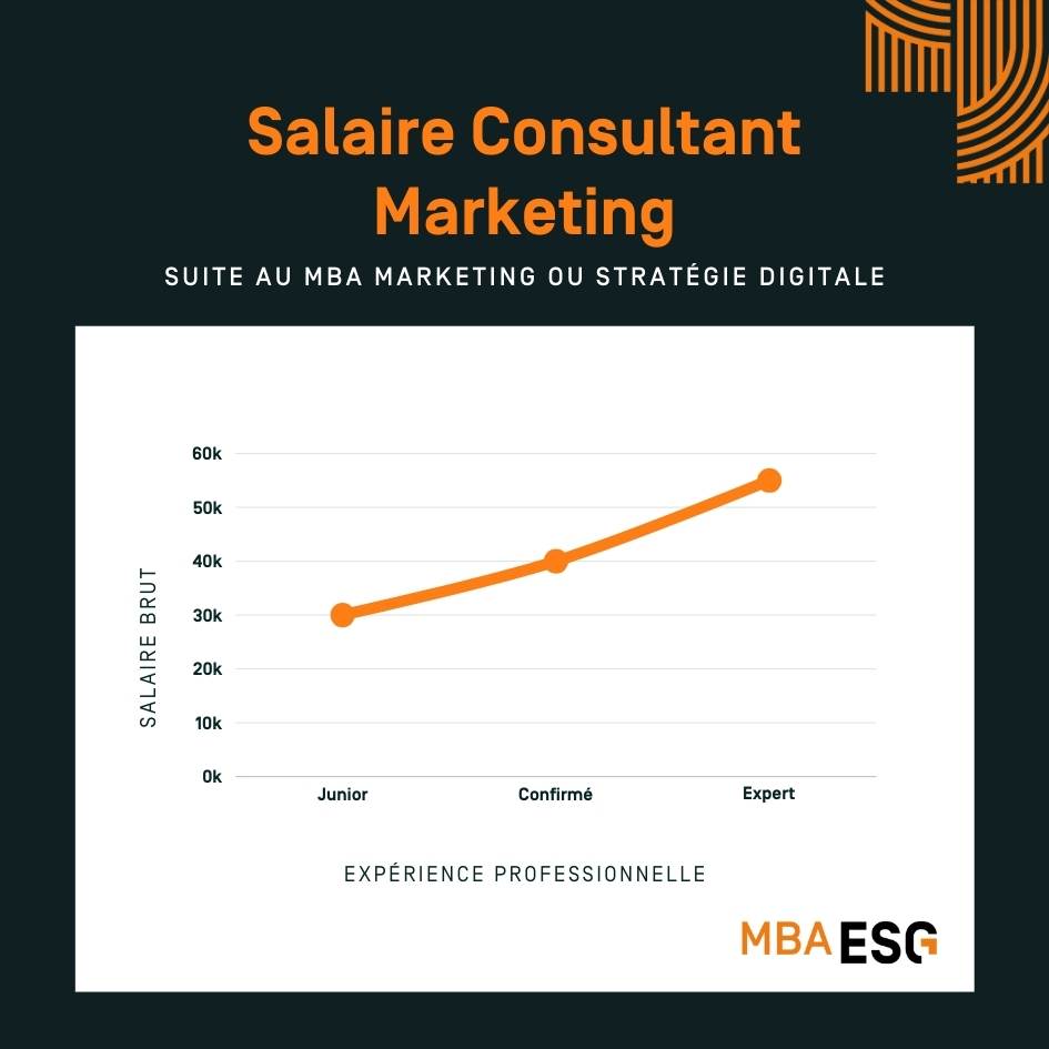 Salaire Consultant marketing