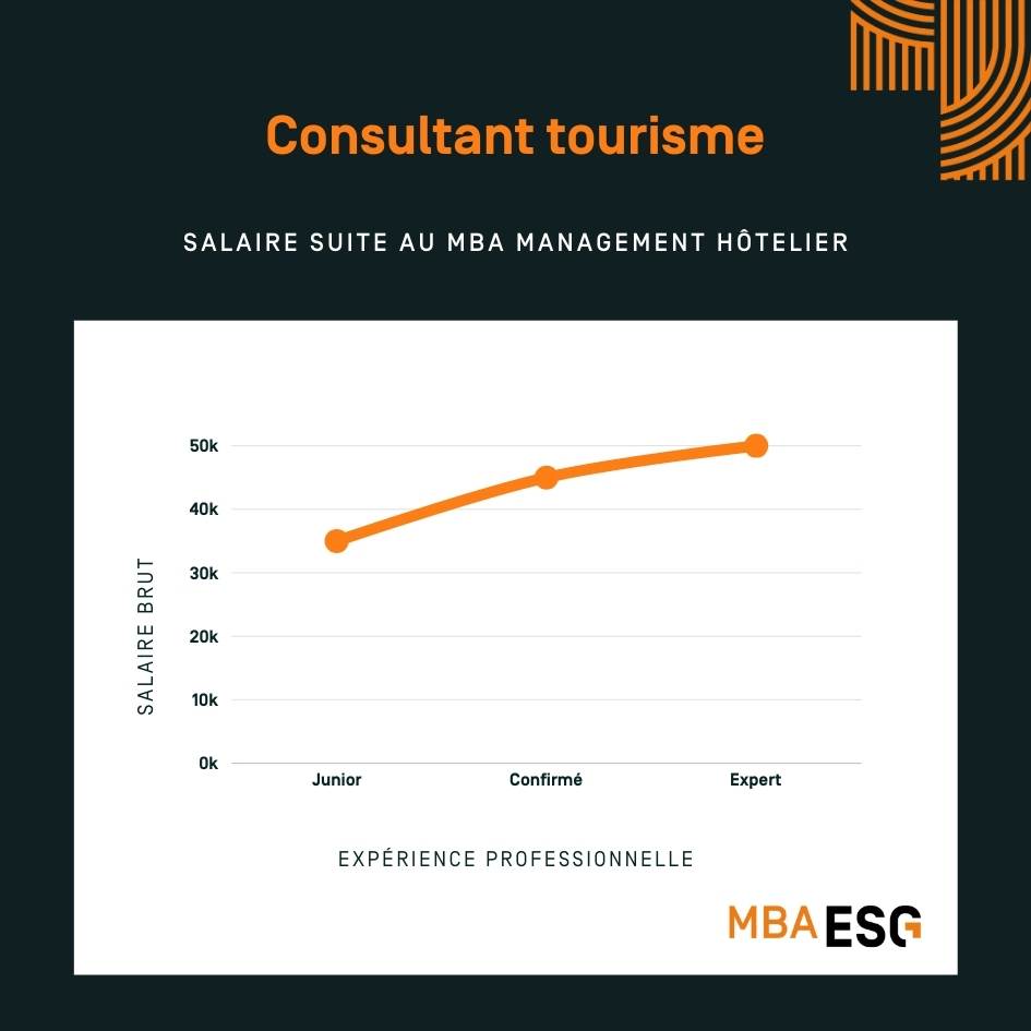 salaire consultant tourisme 