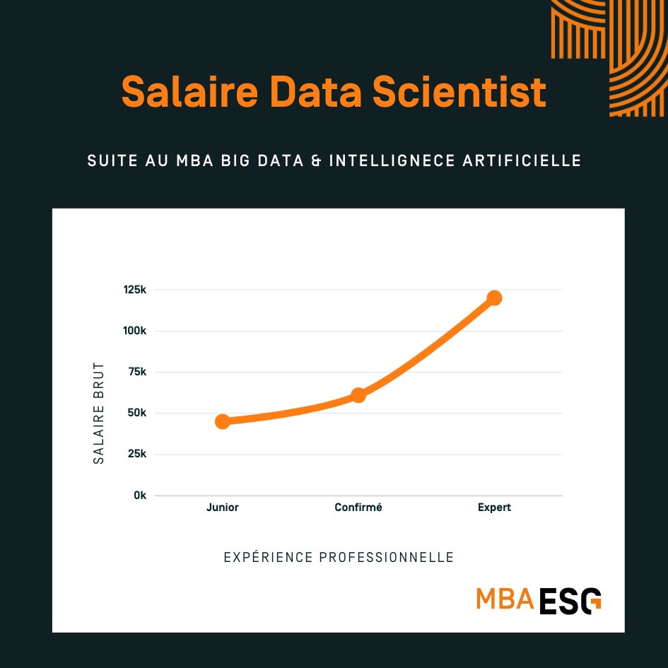 Salaire Data Scientist infographie