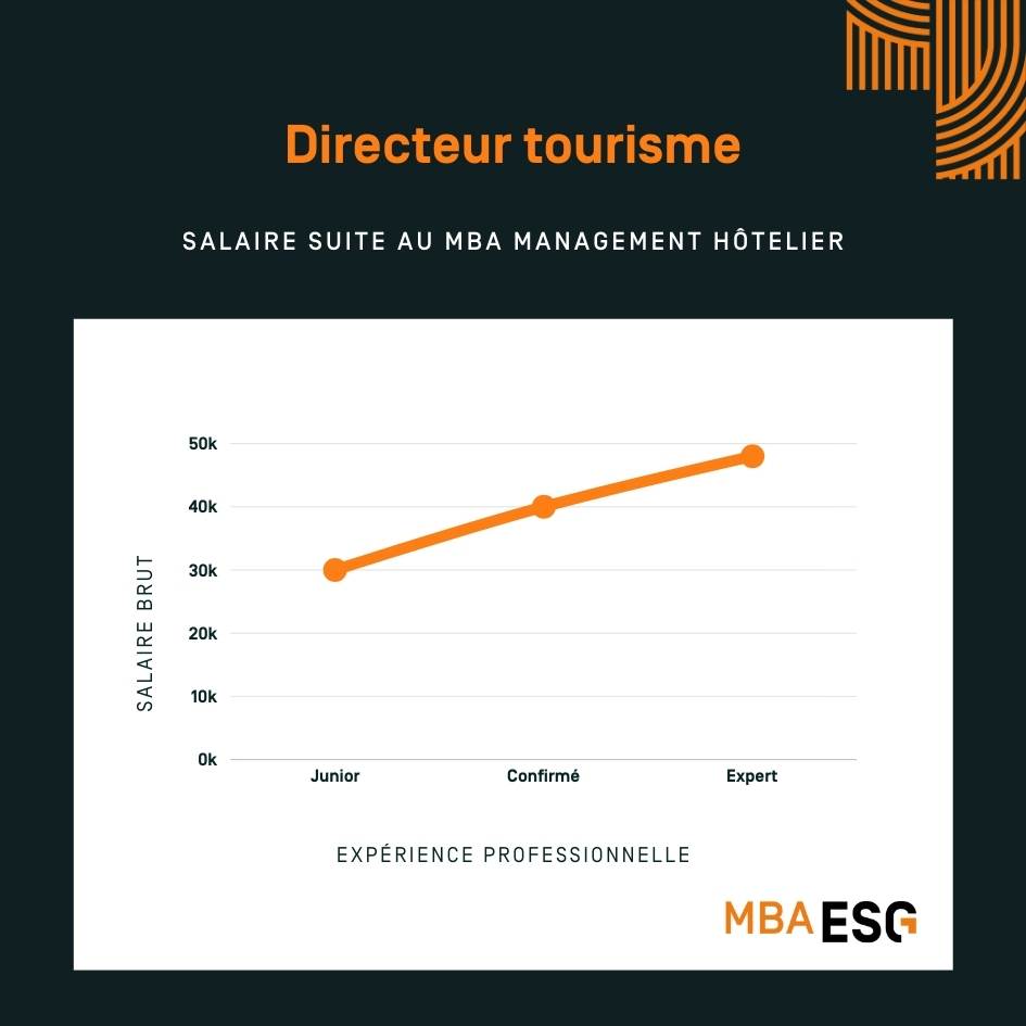 Salaire directeur du tourisme - MBA ESG