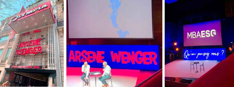 Rencontre exceptionnelle avec Arsène WENGER à l'Olympia 