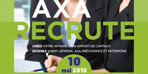 Réunion d'informations : Axa recrute - mardi 10 mai Réunion d'informations : Axa recrute - mardi 10 mai