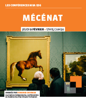 Conférence professionnelle 09/02 : « Mécénat» Conférence professionnelle 09/02 "Mécénat" Master Communication/Evénementiel