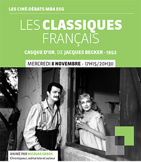 Ciné-débat 08/11 : « Les classiques français » Nicolas Cabos - Master Production audiovisuelle et musicale Ciné-débat 08/11 : « Les classiques français » Nicolas Cabos - Master Production audiovisuelle et musicale