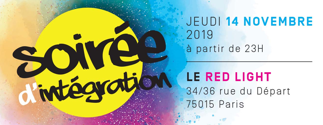 Soirée d'intégration MBA ESG : Jeudi 14 novembre Soirée d'intégration MBA ESG : Jeudi 14 novembre