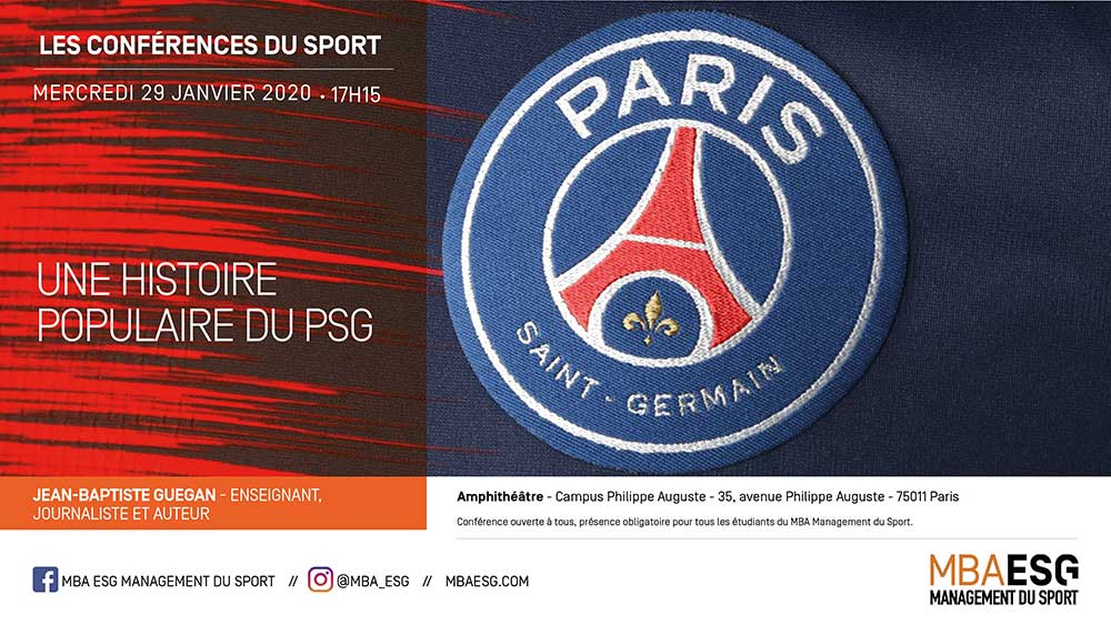 Conférence : Une histoire populaire du PSG Conférence : Une histoire populaire du PSG