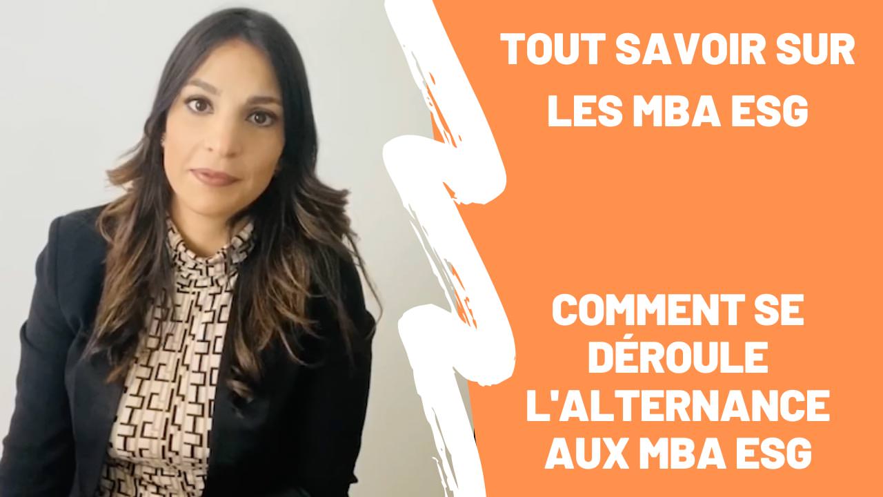 Tout savoir sur l'alternance aux MBA ESG Tout savoir sur l'alternance aux MBA ESG